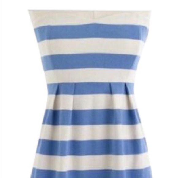 Jcrew Striped Dress - Picture 2 of 2